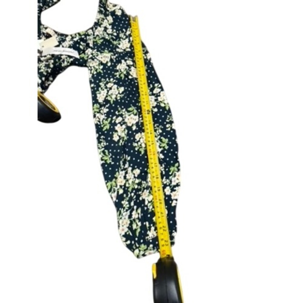 byTiMo‎ New York Blossom Crepe Gather Mini Dress  Floral XS NWT  Babydoll Sexy - Picture 11 of 16